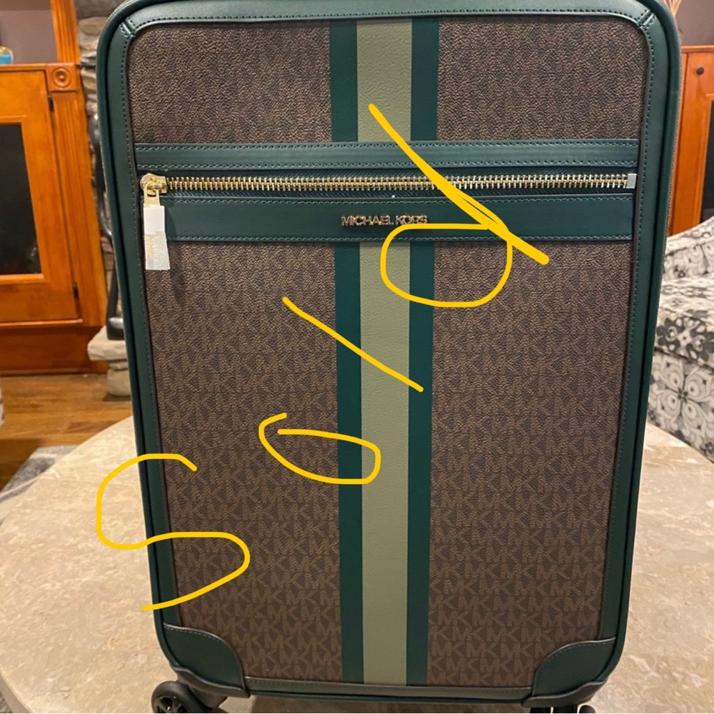 MK Brown/ Army green small trolley